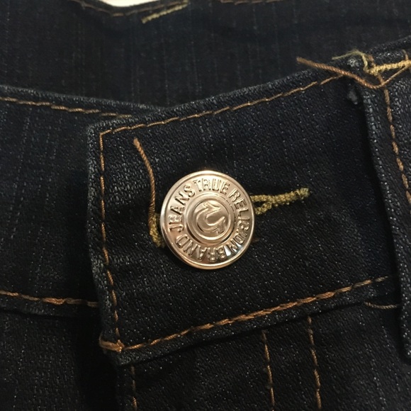 True Religion vintage wash blue jeans in size 10 - Picture 3 of 16